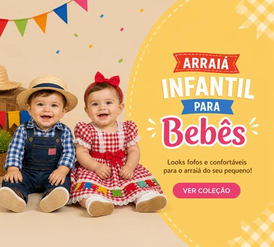 Arraiá Infantil para Bebês