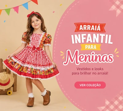 Arraiá Infantil para Meninas